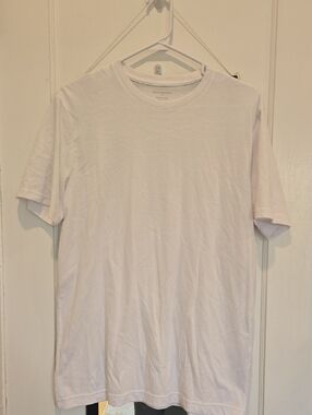 Banana Republic White Short Sleeve Crew T-Shirt